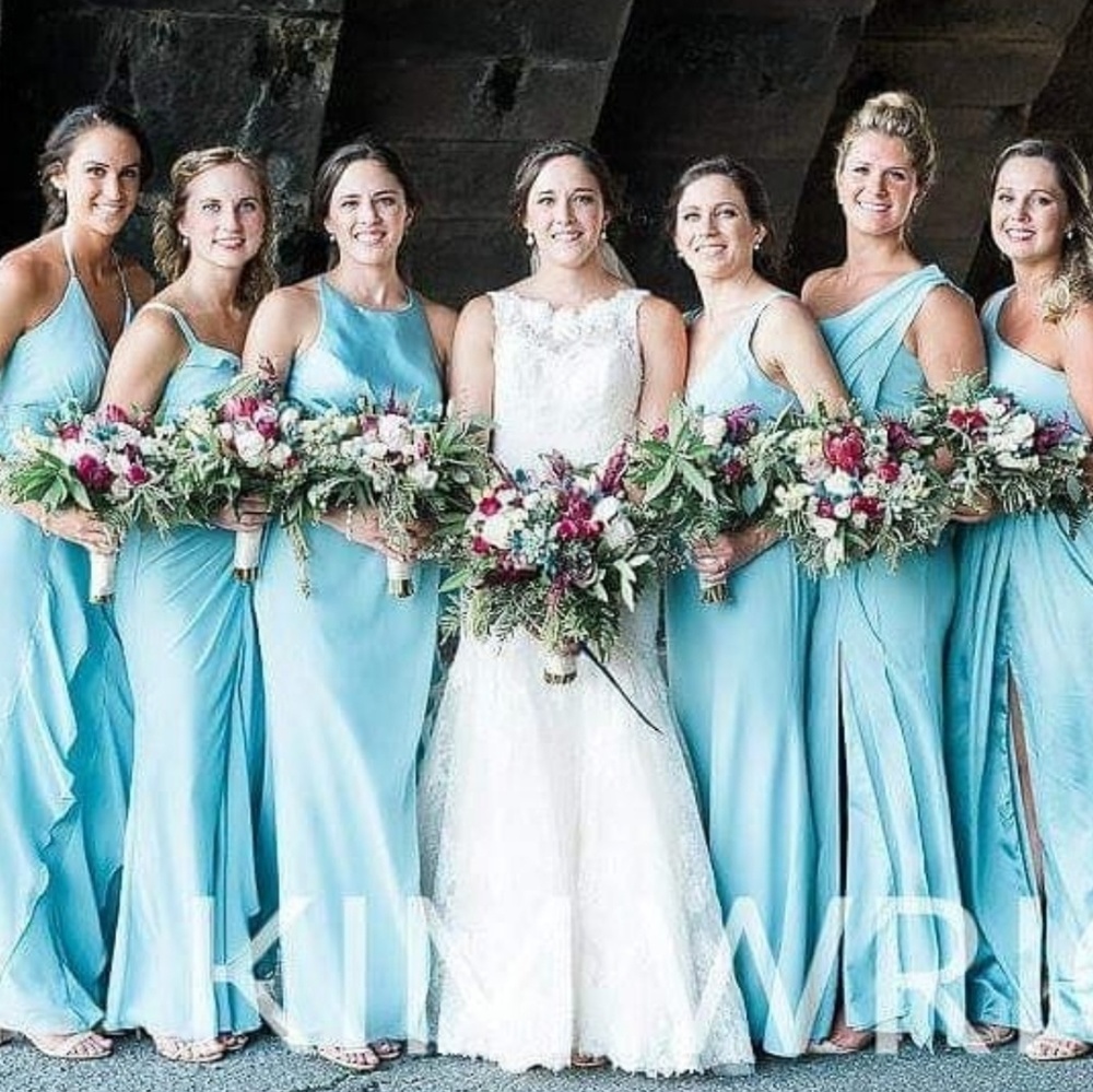 Light blue dress